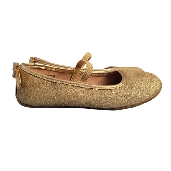 Wonder Nation Gold Dress Shoes Classic Design - Picture 4 of 8